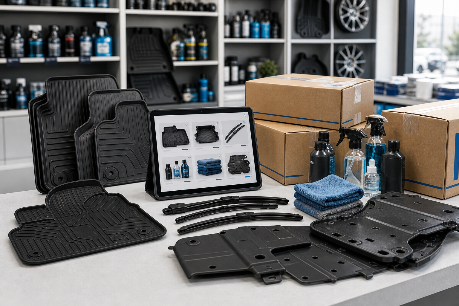 Servicios y soporte para accesorios automotrices Global Commerce